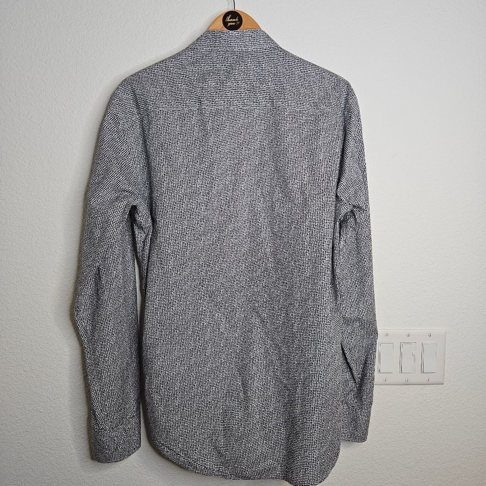 Bugatchi Shaped Fit Button Down, Geometric Design… - image 4